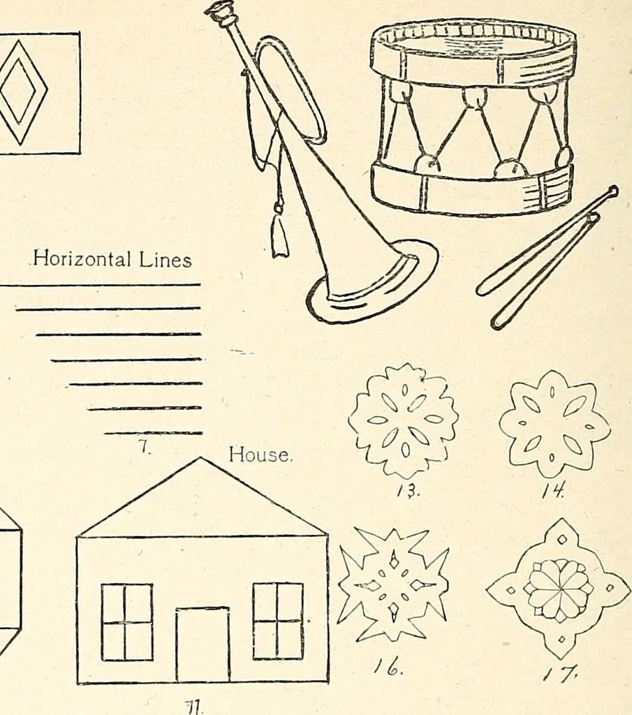An illustration from The Kindergarten-Primary Magazine, 1913, leaf 187