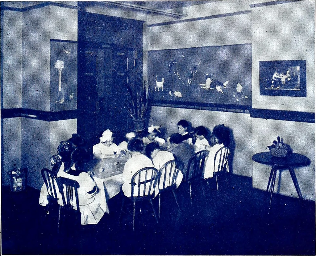 An illustration from The Kindergarten-Primary Magazine, 1914, leaf 132