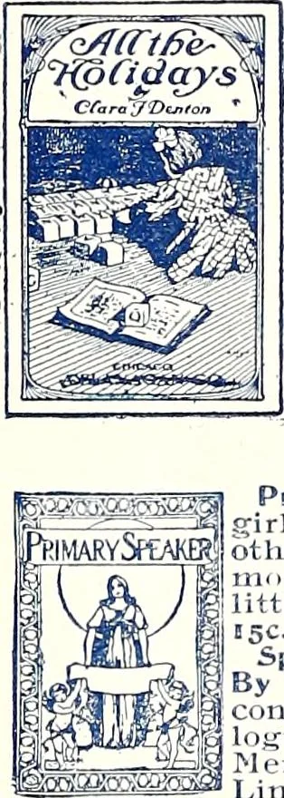 An illustration from The Kindergarten-Primary Magazine, 1914, leaf 133