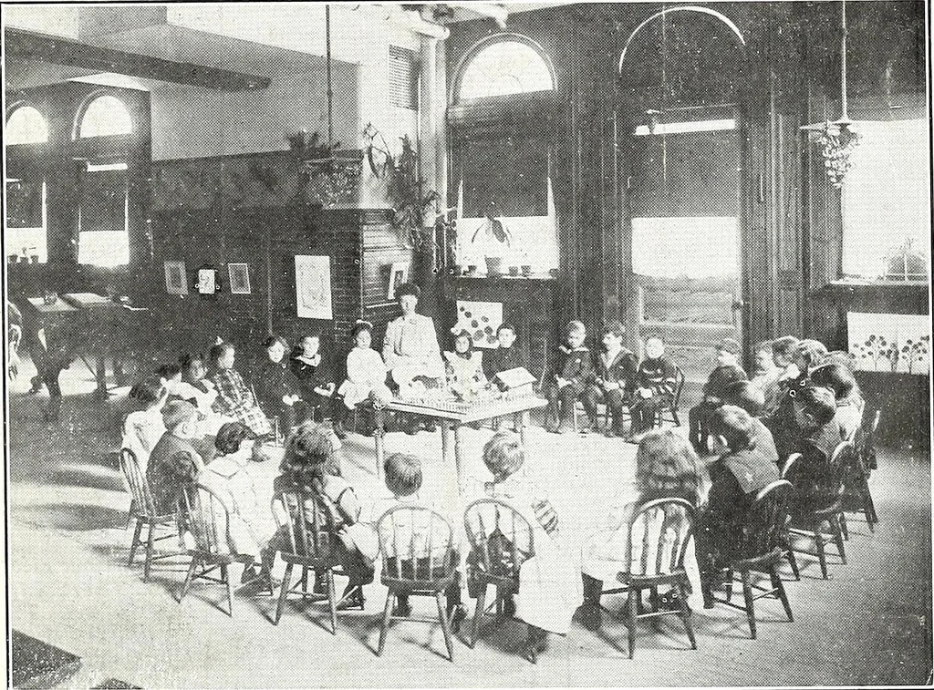 An illustration from The Kindergarten-Primary Magazine, 1914, leaf 176