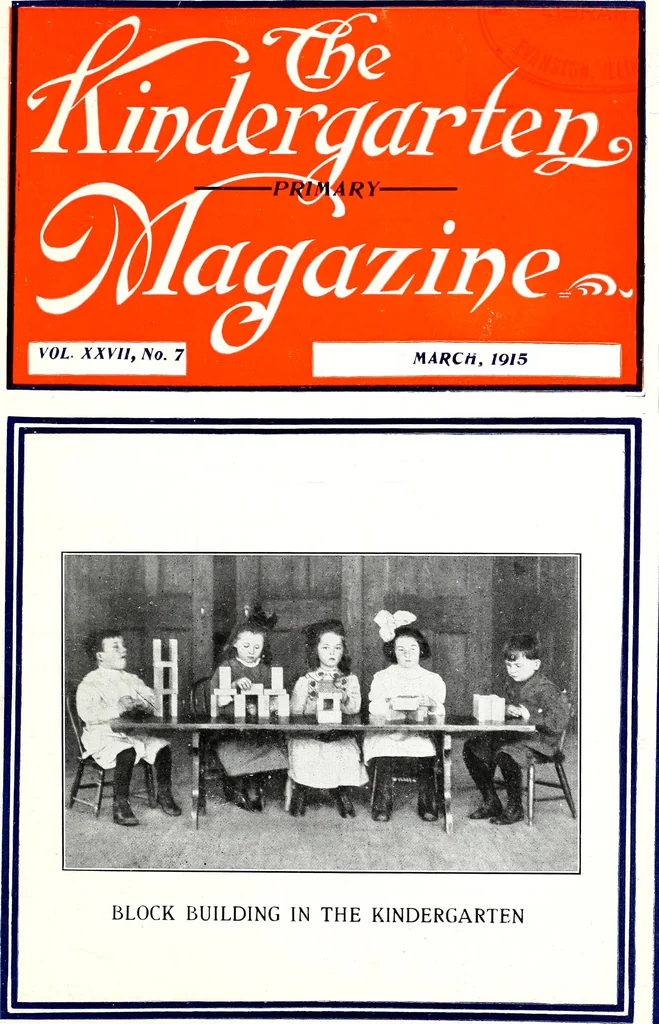 An illustration from The Kindergarten-Primary Magazine, 1914, leaf 222