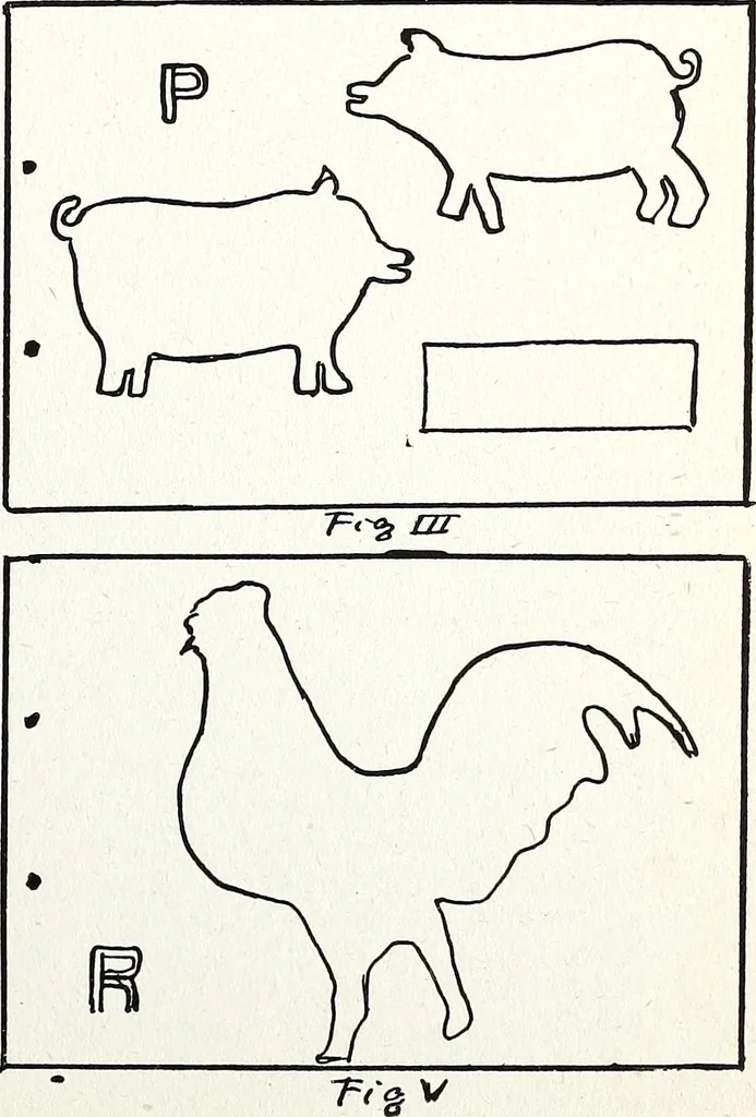 An illustration from The Kindergarten-Primary Magazine, 1914, leaf 248