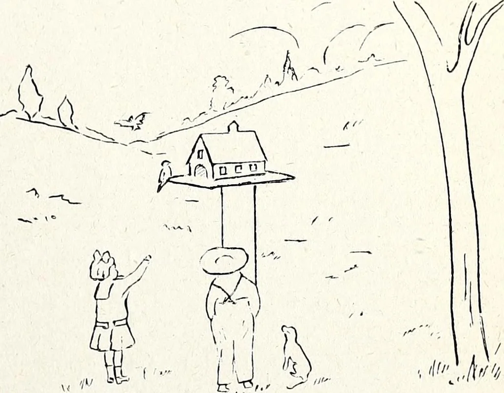 An illustration from The Kindergarten-Primary Magazine, 1914, leaf 318
