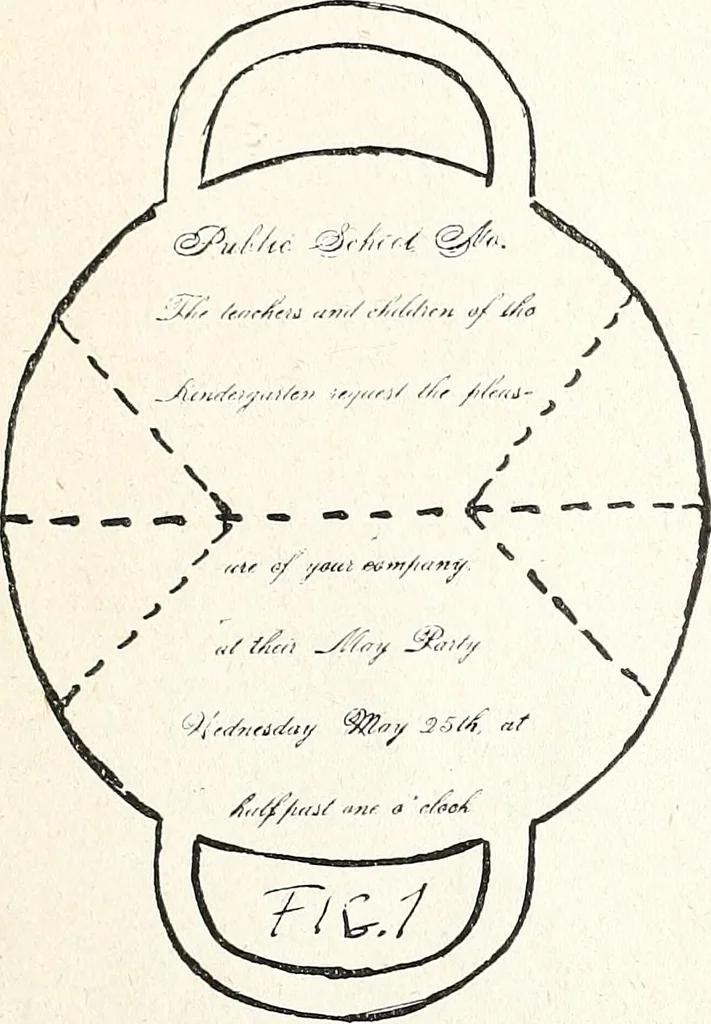 An illustration from The Kindergarten-Primary Magazine, 1914, leaf 336