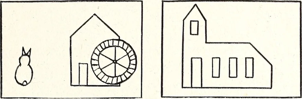 An illustration from The Kindergarten-Primary Magazine, 1914, leaf 340