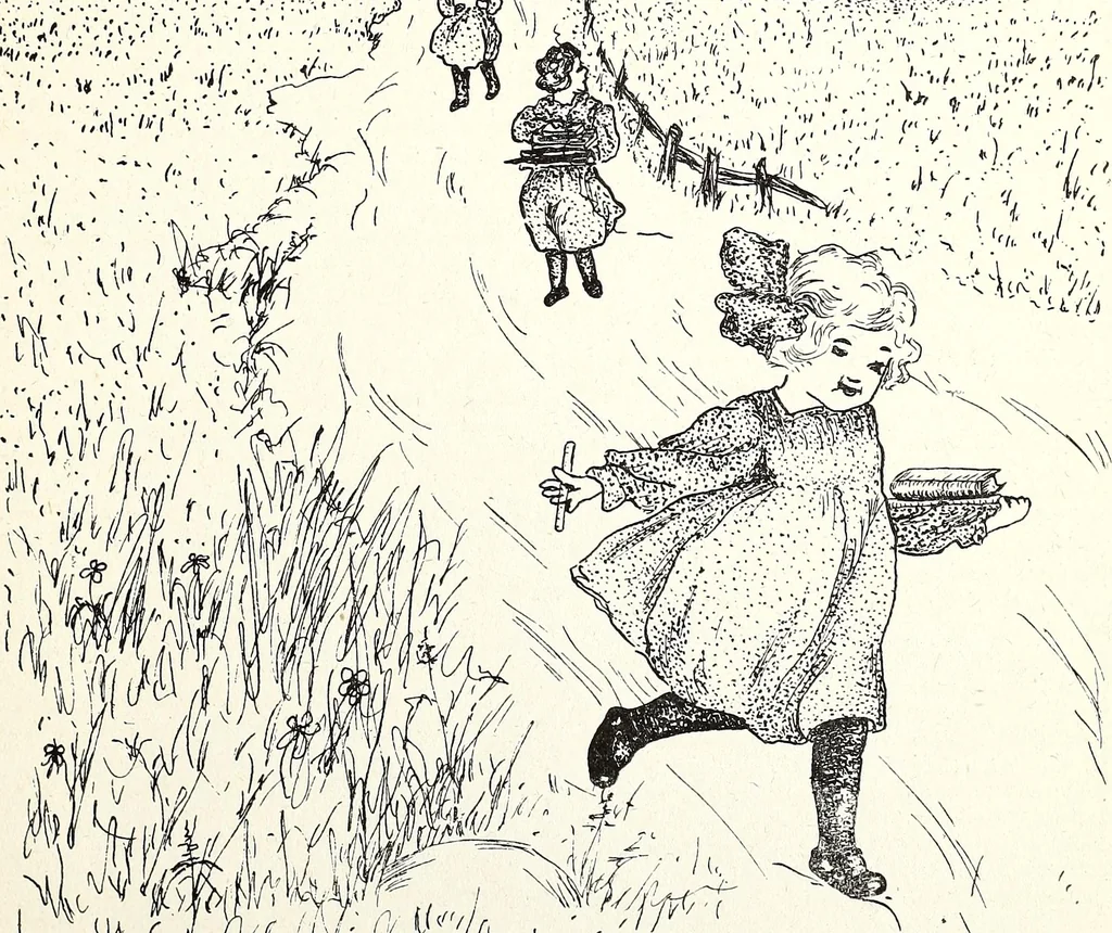 An illustration from The Kindergarten-Primary Magazine, 1914, leaf 378