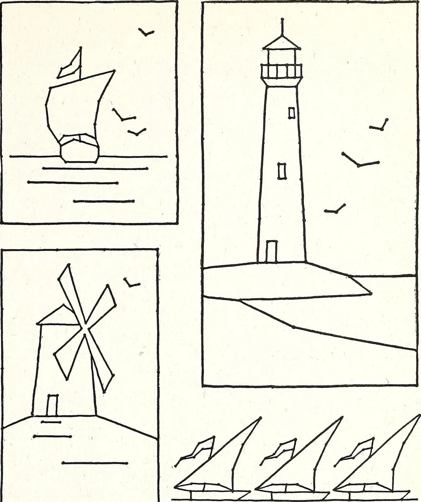 An illustration from The Kindergarten-Primary Magazine, 1914, leaf 80