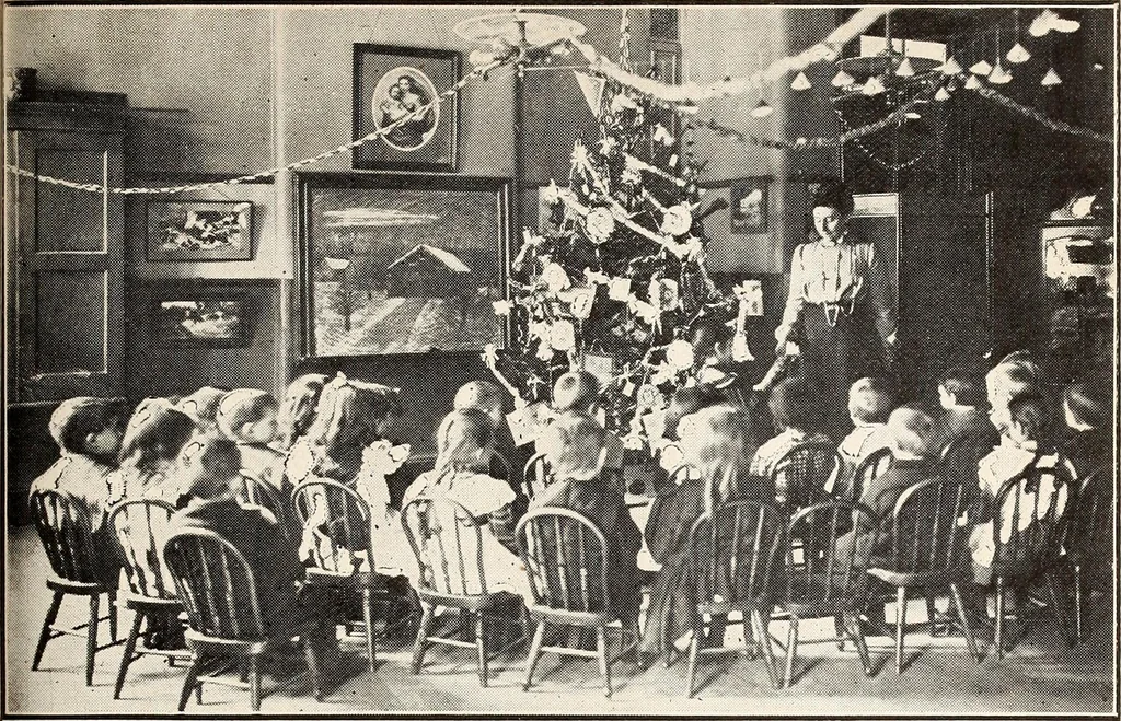 An illustration from The Kindergarten-Primary Magazine, 1915, leaf 132