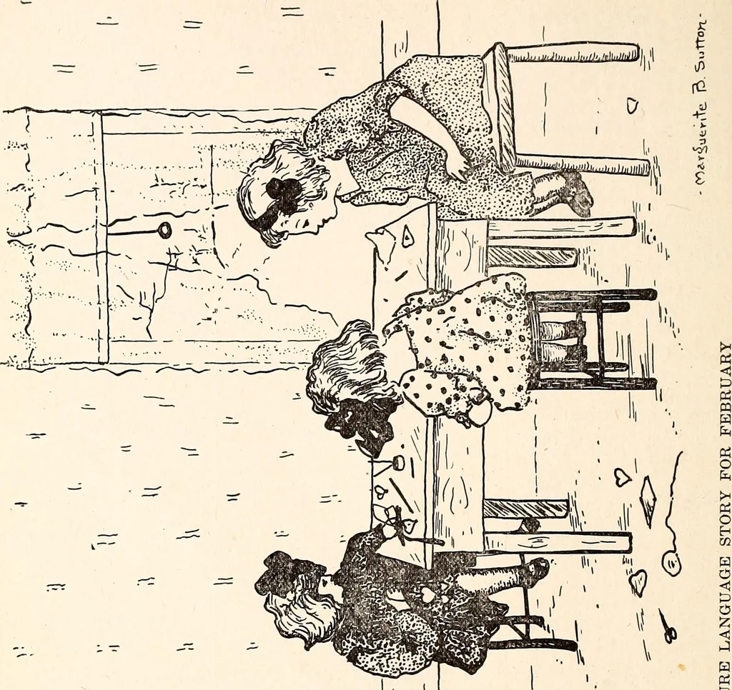 An illustration from The Kindergarten-Primary Magazine, 1915, leaf 175