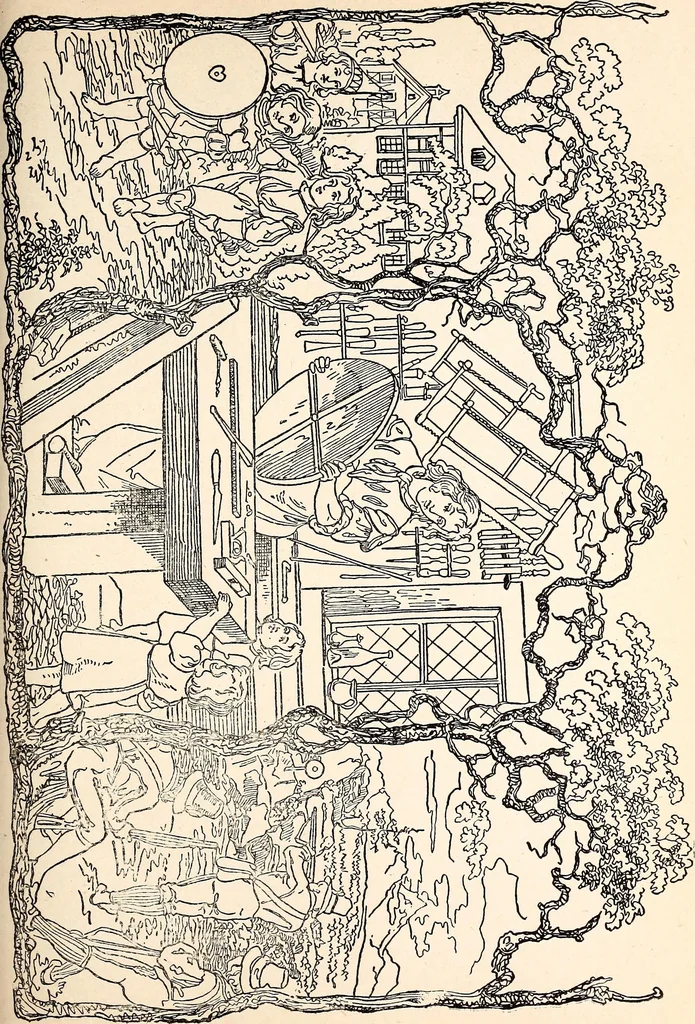 An illustration from The Kindergarten-Primary Magazine, 1915, leaf 184