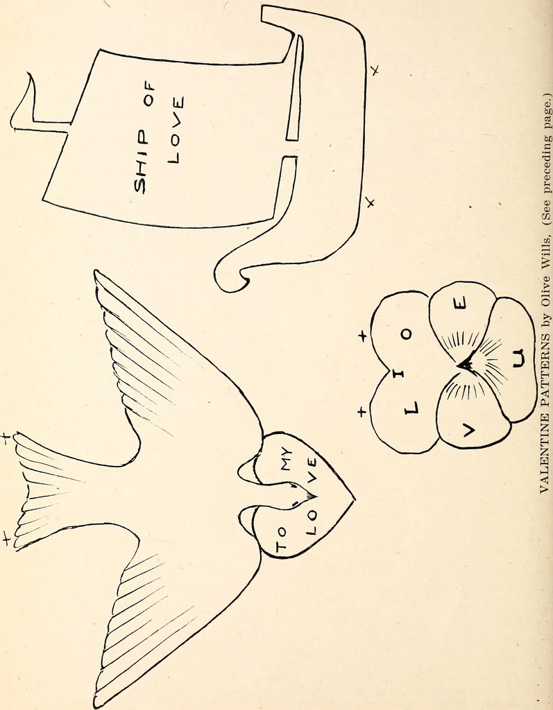 An illustration from The Kindergarten-Primary Magazine, 1915, leaf 187