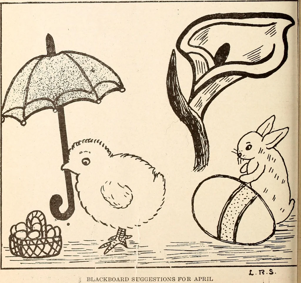 An illustration from The Kindergarten-Primary Magazine, 1915, leaf 265