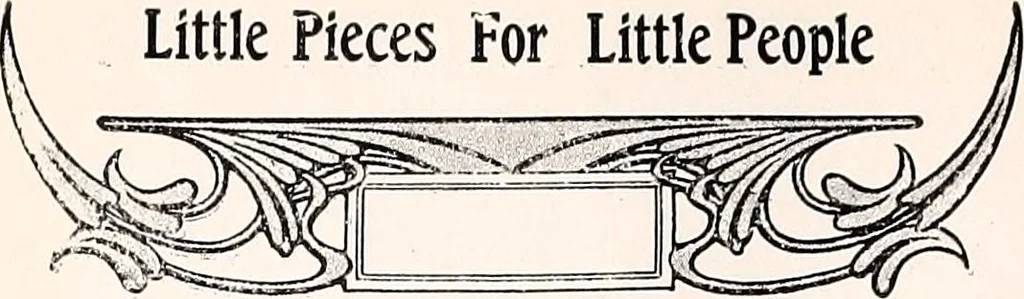 An illustration from The Kindergarten-Primary Magazine, 1915, leaf 311