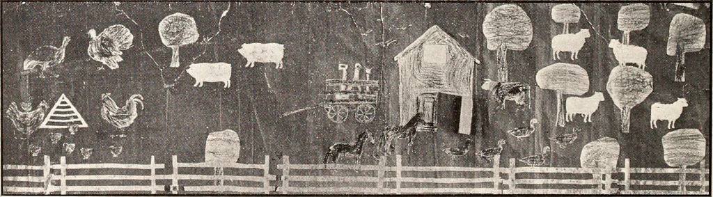 An illustration from The Kindergarten-Primary Magazine, 1915, leaf 327