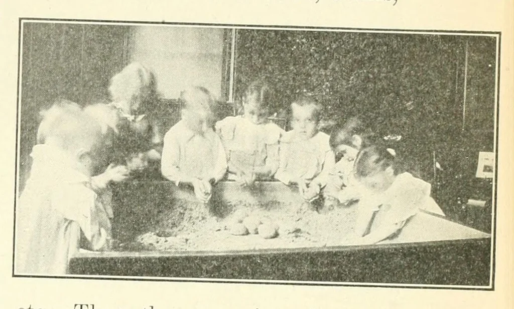 An illustration from Kindergarten review, 1891, leaf 295