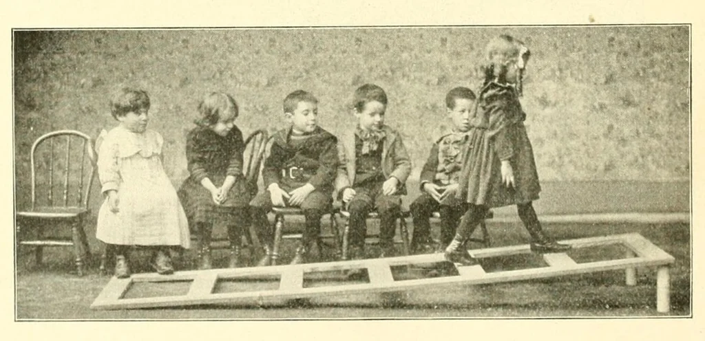 An illustration from Kindergarten review, 1891, leaf 236