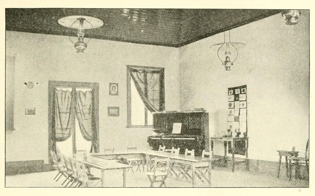 An illustration from Kindergarten review, 1891, leaf 383