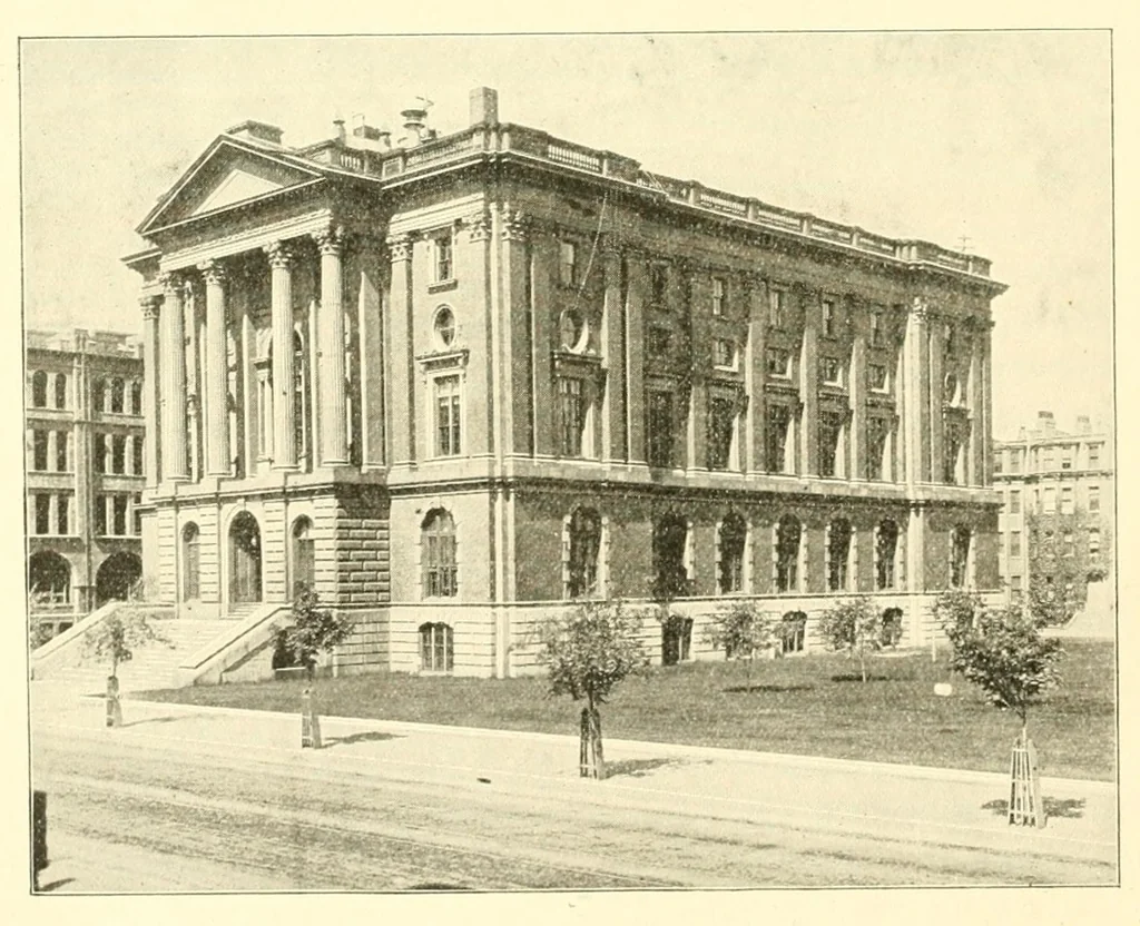 An illustration from Kindergarten review, 1891, leaf 486