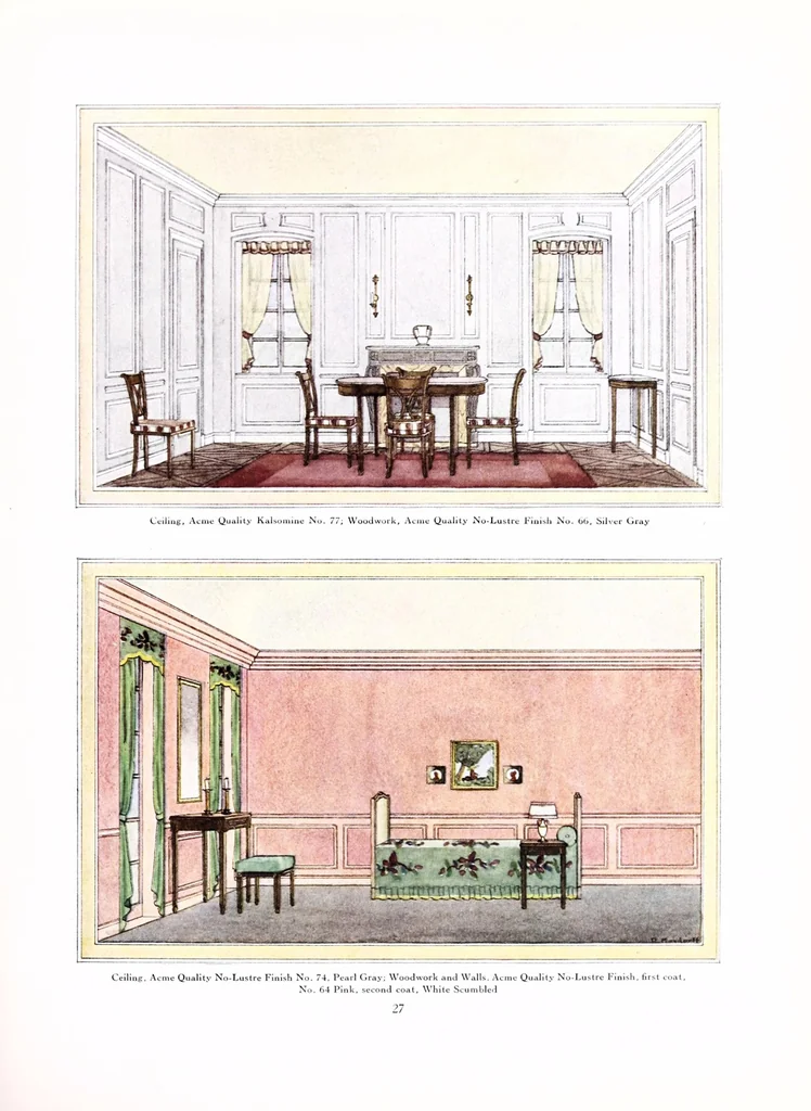 An illustration from King color rules the home., 1928, leaf 31