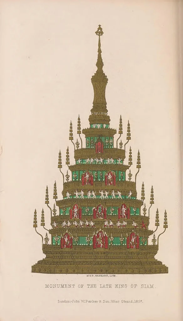 An illustration from The kingdom and people of Siam : with a narrative of the mission to that country in 1855, 1857, leaf 468