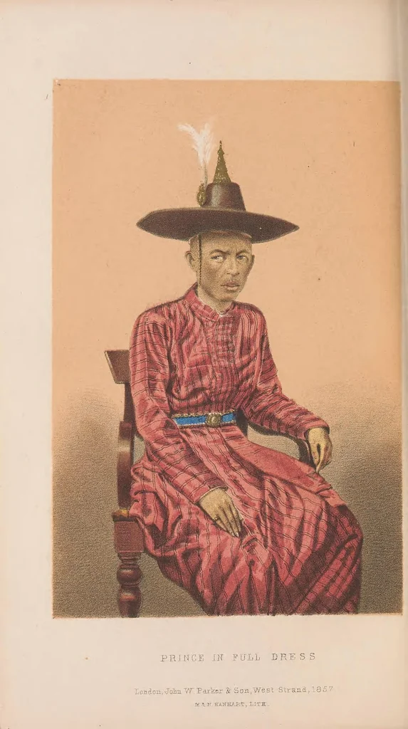An illustration from The kingdom and people of Siam : with a narrative of the mission to that country in 1855, 1857, leaf 508