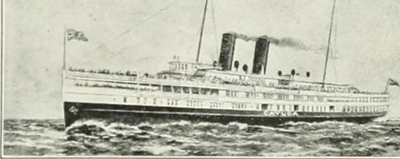 An illustration from King Edward Hotel guests' book, 1906, leaf 31