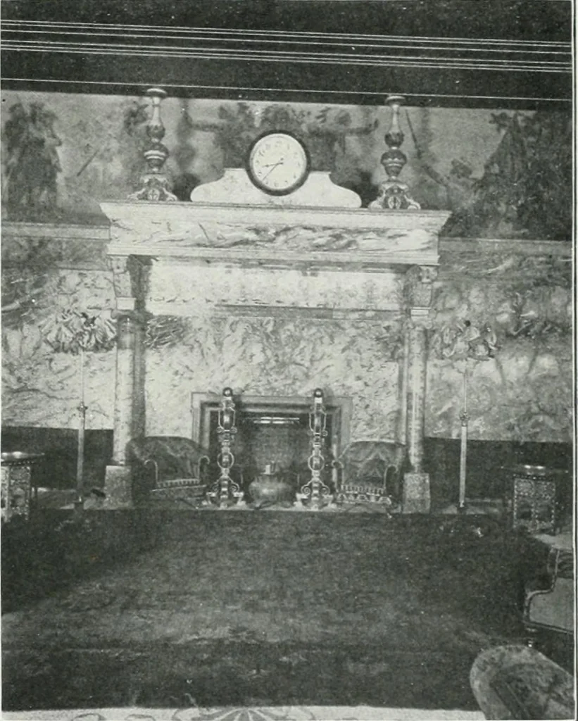 An illustration from King Edward Hotel guests' book, 1906, leaf 32