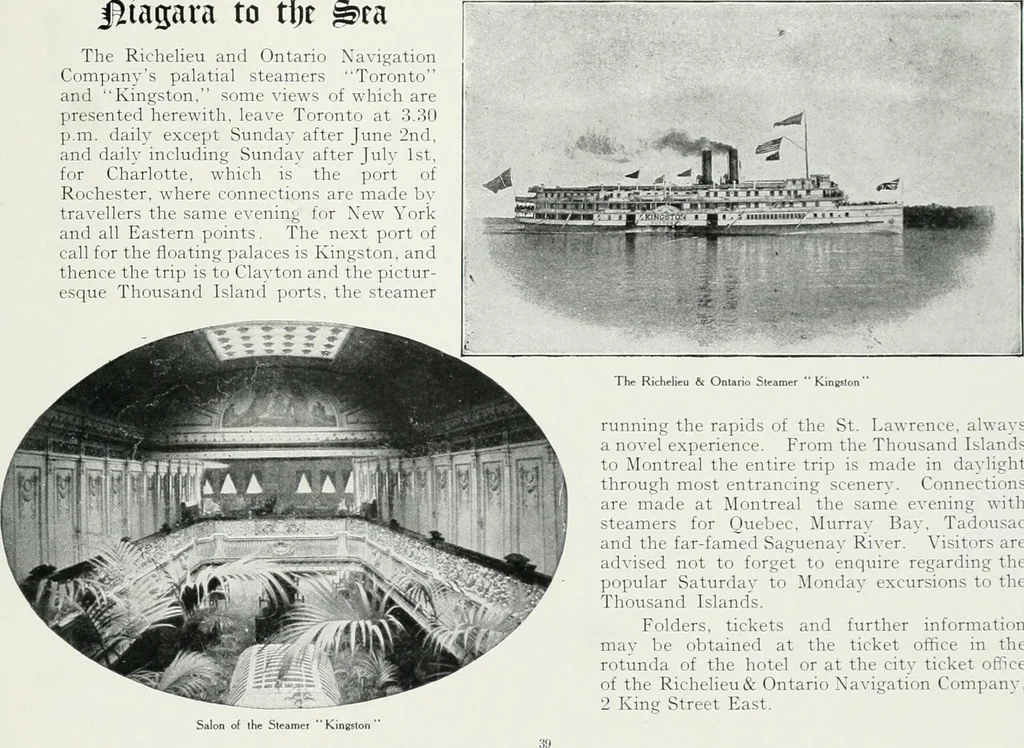 An illustration from King Edward Hotel guests' book, 1906, leaf 42