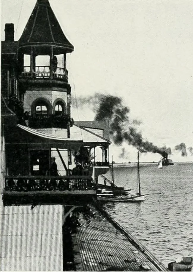 An illustration from King Edward Hotel guests' book, 1906, leaf 46