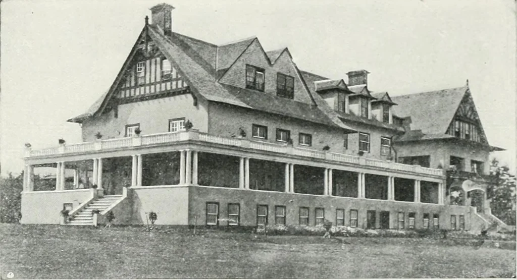 An illustration from King Edward Hotel guests' book, 1906, leaf 48