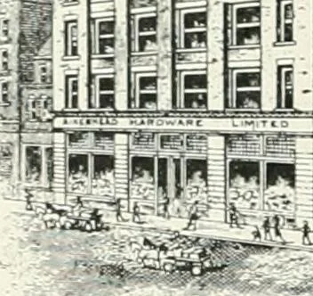 An illustration from King Edward Hotel guests' book, 1906, leaf 53