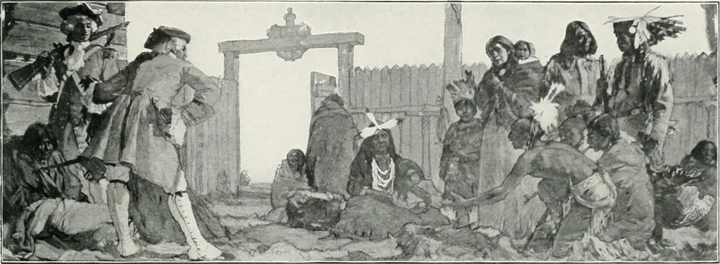 An illustration from King Edward Hotel guests' book, 1906, leaf 56