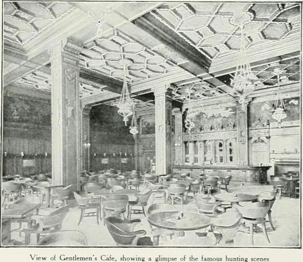 An illustration from King Edward Hotel guests' book, 1906, leaf 58