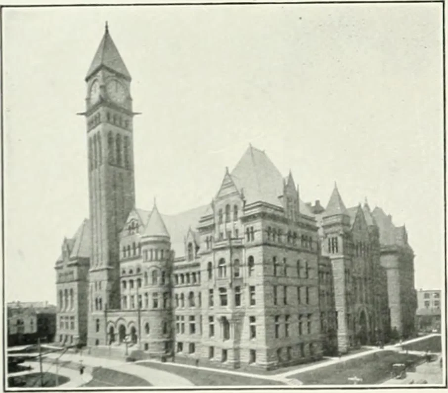 An illustration from King Edward Hotel guests' book, 1906, leaf 7