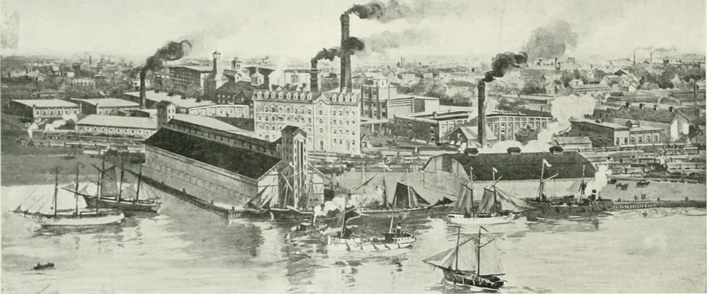 An illustration from King Edward Hotel guests' book, 1906, leaf 73