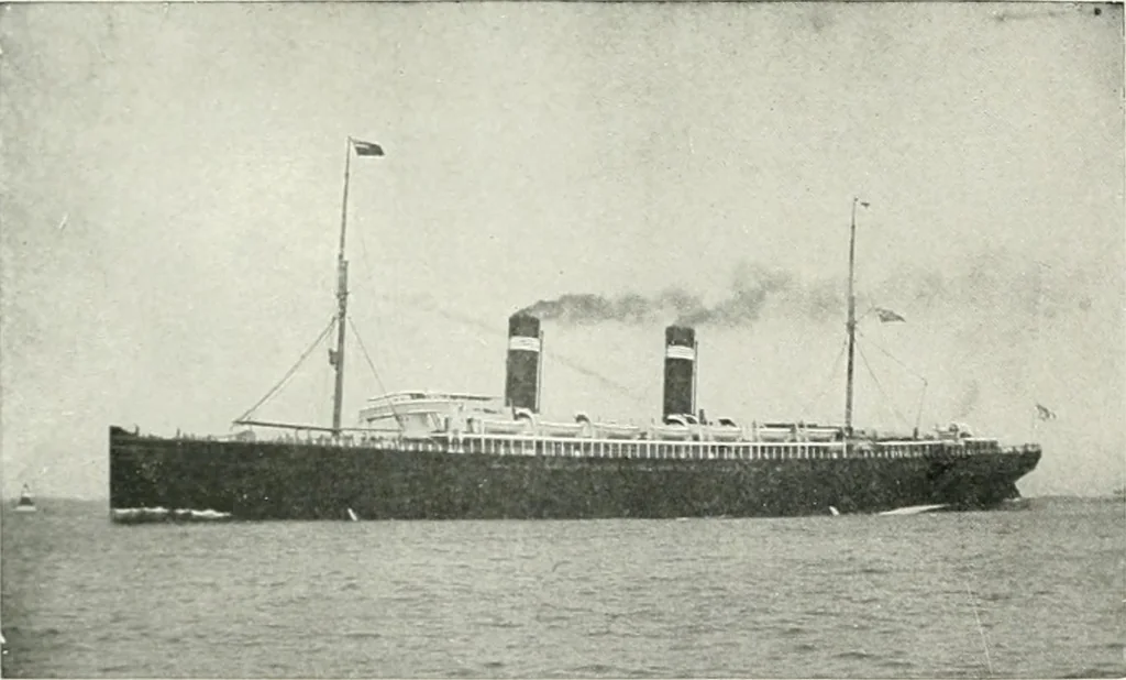 An illustration from King Edward Hotel guests' book, 1906, leaf 75