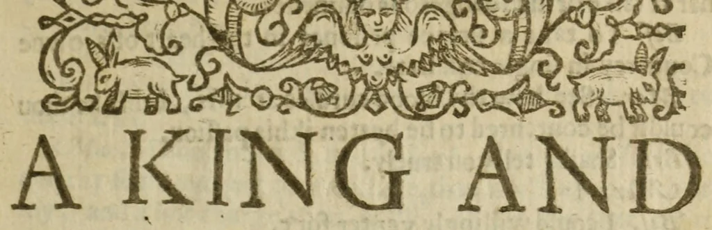An illustration from A king, and no king : acted at the Blacke-Fryars, by His Maiesties Seruants, 1631, leaf 7