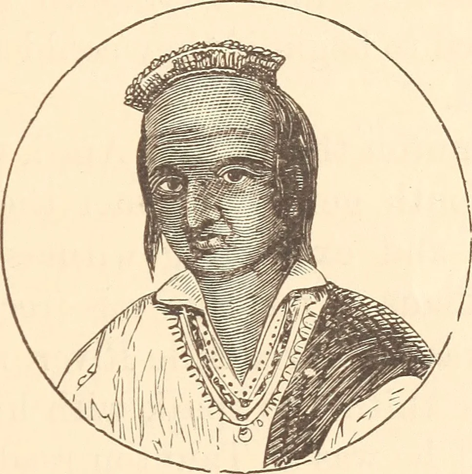 An illustration from King Philip's war, and Witchcraft in New England, 1890, leaf 12