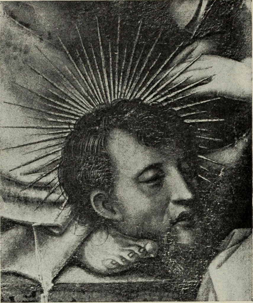 An illustration from Kirchliche Kunst im alten Augsburg, 1900, leaf 105