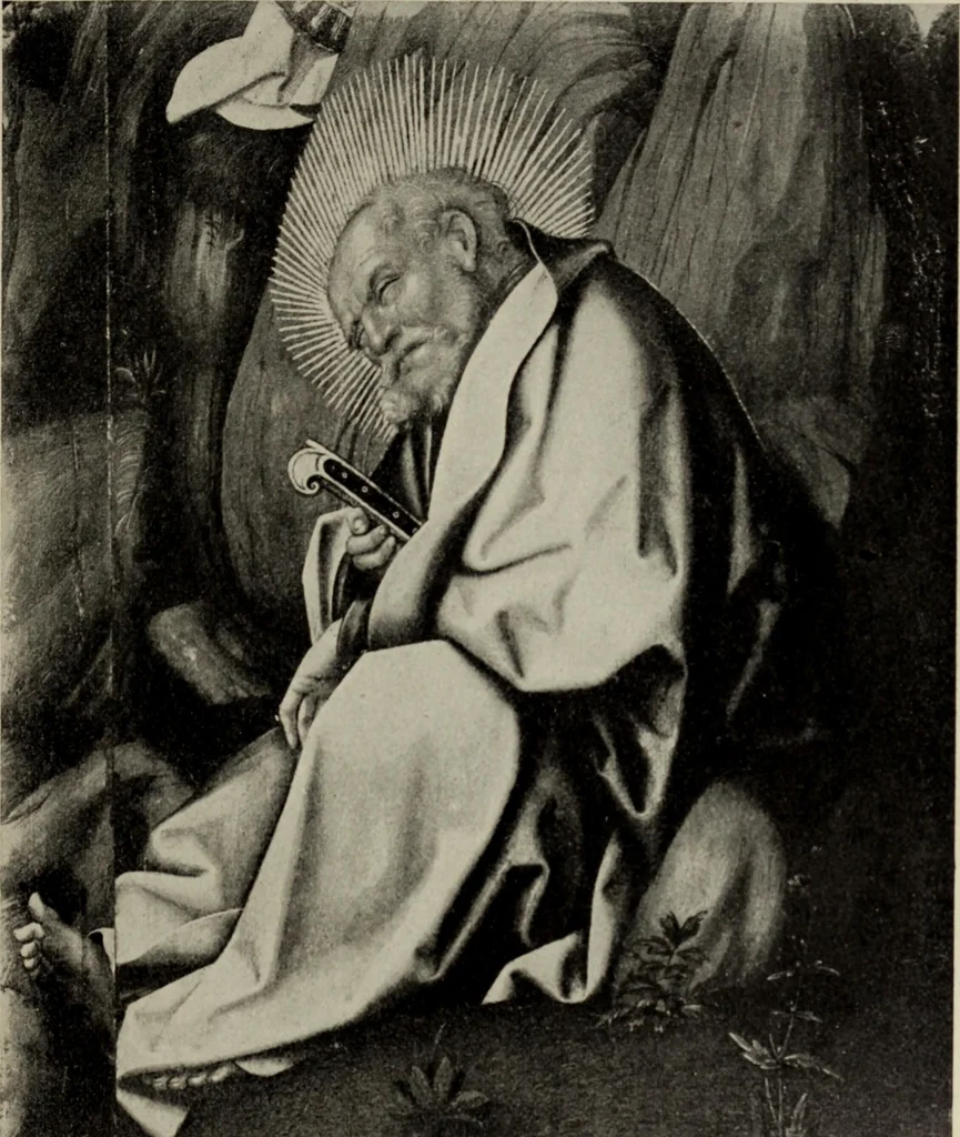 An illustration from Kirchliche Kunst im alten Augsburg, 1900, leaf 144