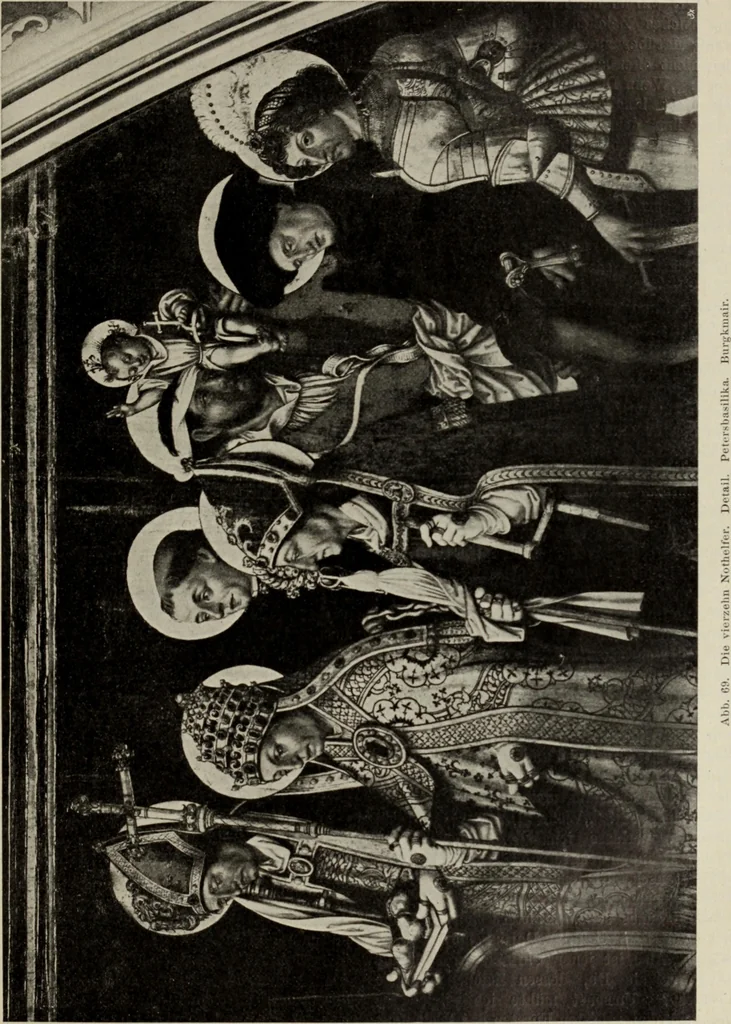 An illustration from Kirchliche Kunst im alten Augsburg, 1900, leaf 160