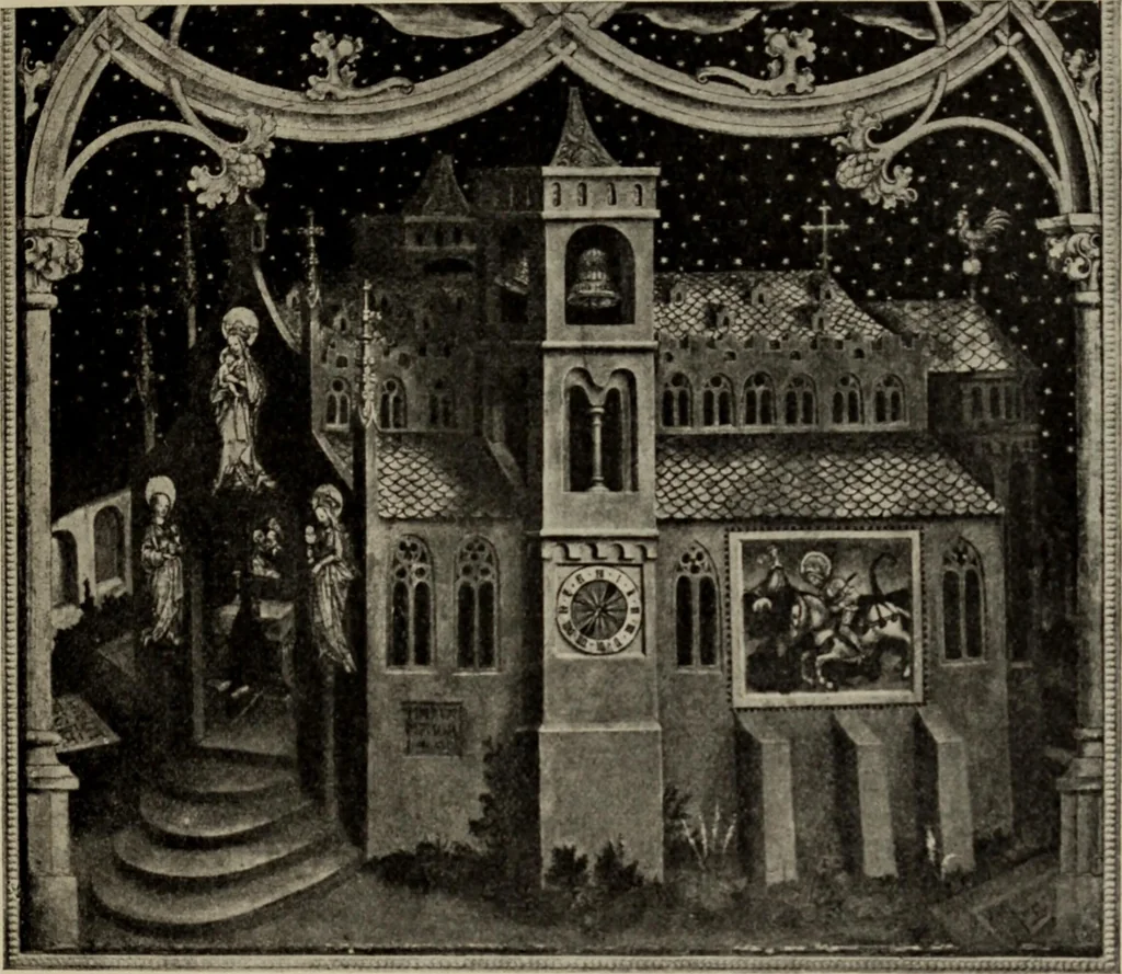 An illustration from Kirchliche Kunst im alten Augsburg, 1900, leaf 20