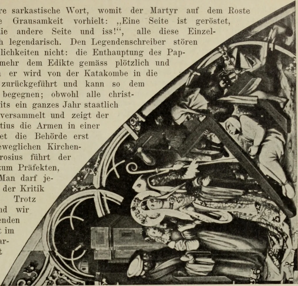 An illustration from Kirchliche Kunst im alten Augsburg, 1900, leaf 238