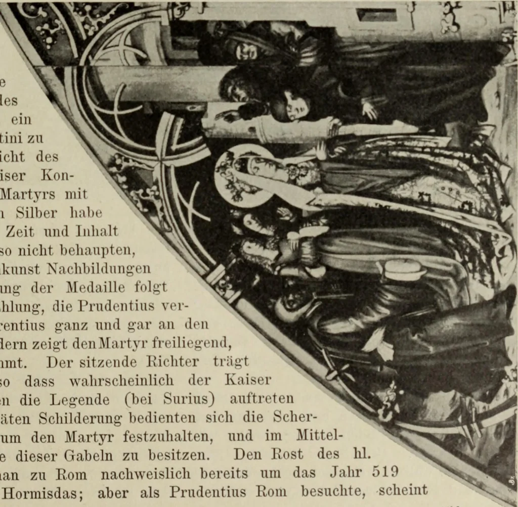 An illustration from Kirchliche Kunst im alten Augsburg, 1900, leaf 238