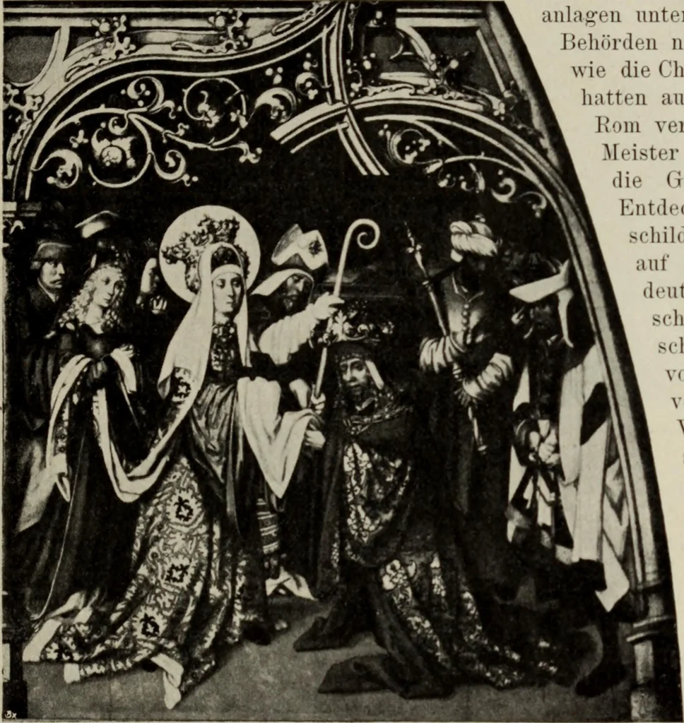 An illustration from Kirchliche Kunst im alten Augsburg, 1900, leaf 240