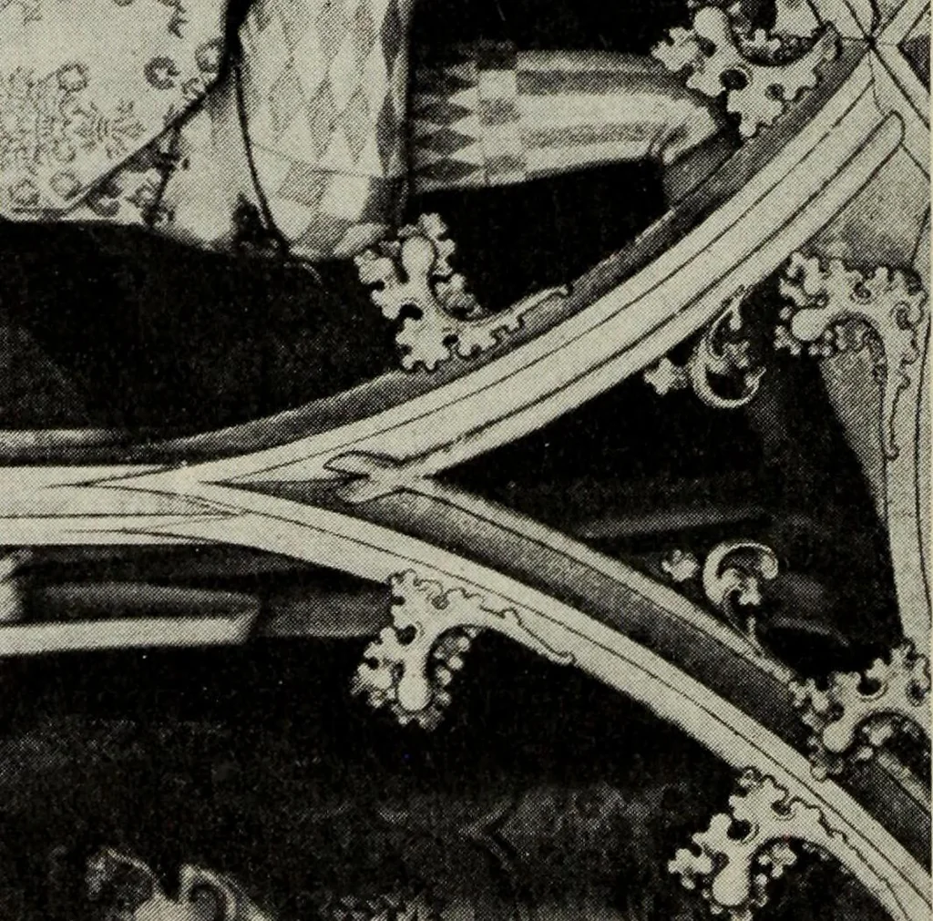 An illustration from Kirchliche Kunst im alten Augsburg, 1900, leaf 43