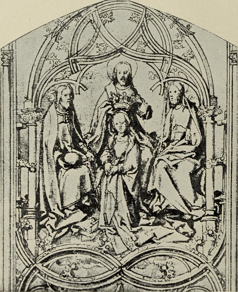 An illustration from Kirchliche Kunst im alten Augsburg, 1900, leaf 65