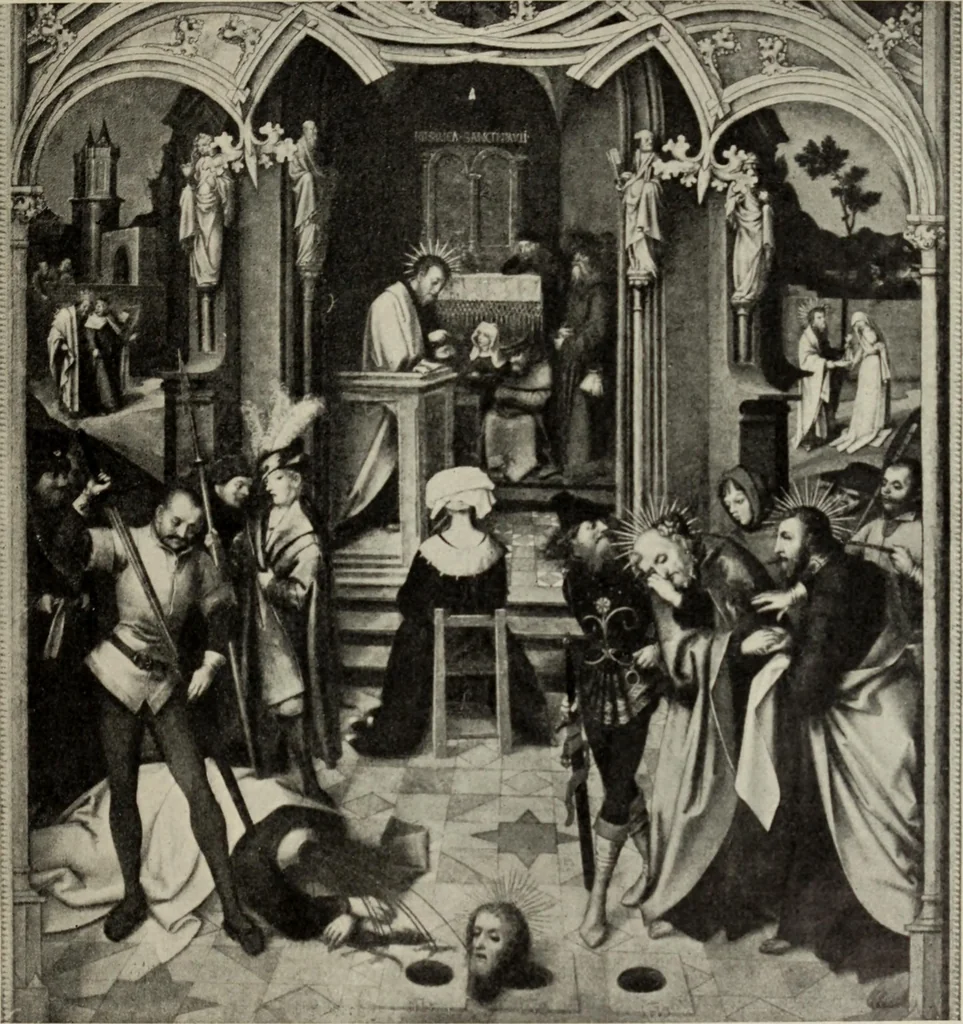 An illustration from Kirchliche Kunst im alten Augsburg, 1900, leaf 90