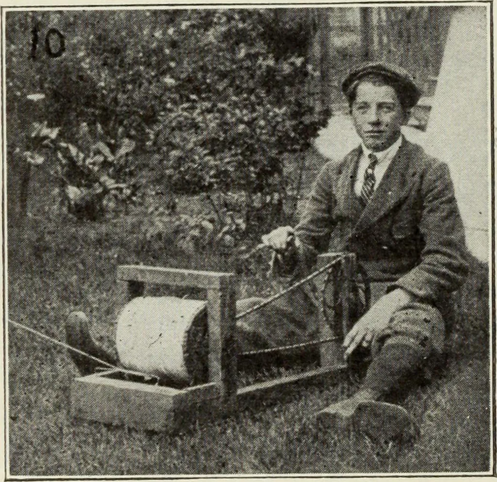 An illustration from Kitecraft and kite tournaments, 1919, leaf 105