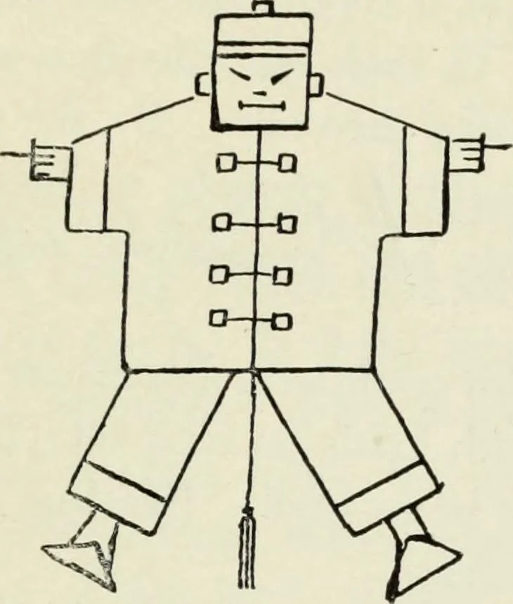 An illustration from Kitecraft and kite tournaments, 1919, leaf 40